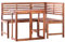 Tidyard Gartenmöbel 2-TLG. Bistro-Set Klappbar Tisch-Bankset Gartentisch Eckbank Bank Sitzgruppe,Akazie-Massivholz, geschliffen & geölt,Braun