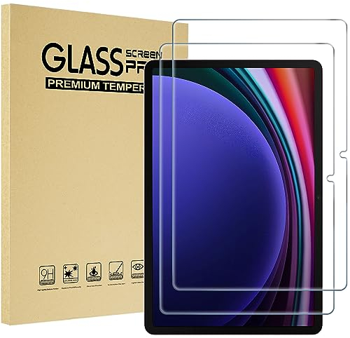 ProCase 2 Pack Screen Protector for Galaxy Tab S10 FE 2025/Tab S9 FE 10.9/ S9 2023/ Tab S8 2022/ Tab S7 2020 11, Hardness Tempered Glass Screen Film Guard for Tablet SM-X520/X510/X710/X700/T870