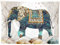 Lsimeru Wandtuch Elefant Mandala Indisch Hippie 200x150 Wandteppich Wandtücher Tuch Psychedelic Bunt Ethno Bohemian Tapestry Wandbehang Wall Hanging Wanddeko Schlafzimmer Deko