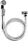 Cornat SA143 Kit de douchette pour Bidet Utilisable Robinet d'angle Commutation Facile avec Support Mural Noir Mat, Chrome Brillant