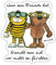 Spreadshirt Janosch Tiger Und Bär Wenn Man Freunde Hat Sticker Aufkleber, 10 x 10 cm, Mattweiß