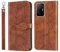 Rostsant Mobile Phone Case for Xiaomi Mi 11T / Mi 11T Pro Embossed Tree PU Leather Flip Case Wallet Case for Xiaomi Mi 11T Pro/Xiaomi Mi 11T - Brown