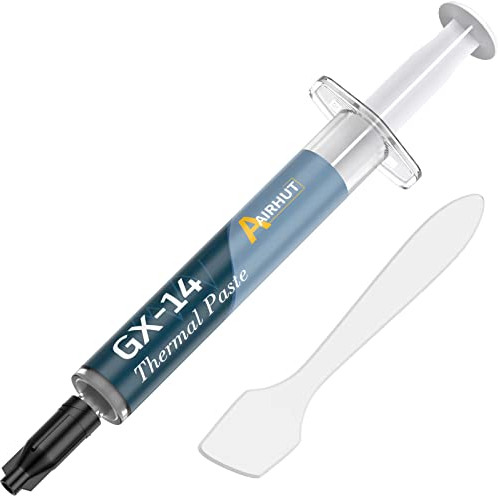 Aairhut GX-14 Thermal Pastes, 15.7W/m.k High Performance Thermal Compound Paste for Cooling All Processors, CPU, GPU - PC, PS4, Xbox & Heat Sinks in Computers and Consoles (4g)