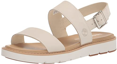 Timberland Damen Bailey Park Slingback Sandale, Naturnubuk, 41 EU