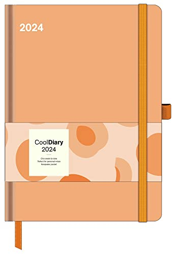 Apricot 2024 - Diary - Buchkalender - Taschenkalender - 16x22: Cool Diary