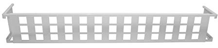 CM Garden - Balconcillo para Macetas, Balconcillo para Plantas, Portamacetas Ventana, Protector de macetas, Modelo Cuadros Extensible 100-140 cm, Blanco