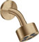 hansgrohe AXOR One Duschkopf 75 1 Strahlart wassersparend mit Brausearm, Ausladung 116 mm, 48490140, Farbe: Brushed Bronze
