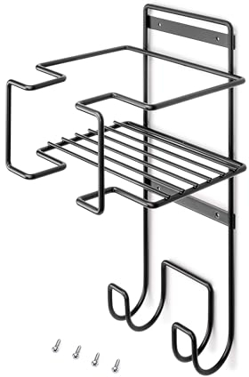 EMUCA - Soporte para Tabla de Planchar, Accesorios de Planchado y Plancha, Acero, Gris Antracita
