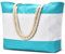 oscaurt Strandtasche Groß Tote Bag Damen Reisetasche Wasserdicht Weekender Shopper Tasche Strandtasche XXL Familie Faltbare Umhängetasche Sporttasche Geschenke für Frauen