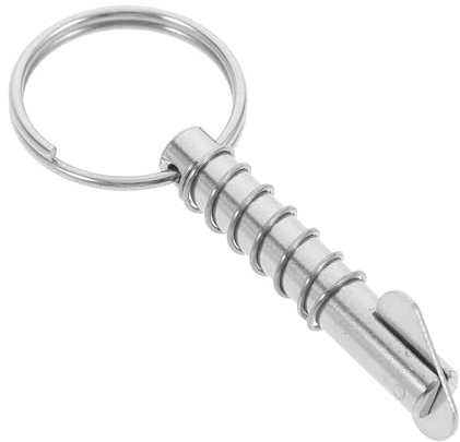 ULTECHNOVO Boat Hardware Deck Hinge Slide Pin Marine Quick Release Pin Gadgets Boat Parts and Accessories Boat Pin Accessories for Boat Quick Release Pin Kits Boat Safety Pin Boats Silver