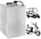 FREEDOH Batterie de Moto 48V, Batterie au Lithium 60V, Batterie de Remplacement 72V 40Ah, 52Ah, 60Ah, 75Ah, 100Ah avec Chargeur pour Moteur de Tricycle à cyclomoteur 0-7 200W,48v60ah