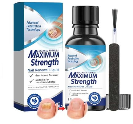 Nail Fungus Treatment for Toenails & Fingernails - Eliminates & Repairs Damaged, Broken Nails, Renews & Strengthens, 30ml