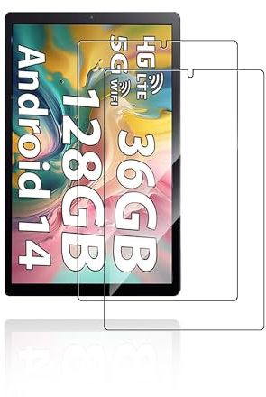 yystao (2 unidades) Protector de pantalla para tablet PIXGOOD L60-EEA 10.1 pulgadas 2025, vidrio templado 9H compatible con PIXGOOD L60-EEA, duradero, resistente a los arañazos, sin huellas dactilares