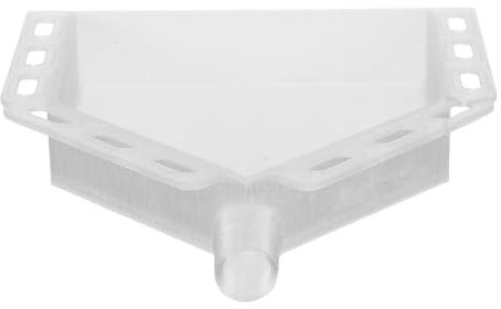 IWOWHERO Bandeja De Goteo Para Aires Acondicionados De Plástico Colector De Drenaje Diámetro De Bandeja De Agua Para Uso Interiores y Exteriores Para Prevenir Derrames De Condensación