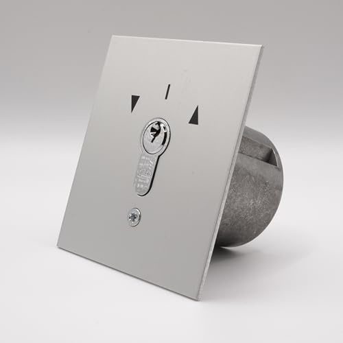 GEBA MS APZ 1-2T – Universal-Schlüsselschalter, 2 Impulsfunktionen, Ref.-Nr. 107.1301.10-3 Schlüssel, 2 NO-Impuls-Ausgänge, europäischer Zylinder + 1 Goodies Domobi (MSR 1-2T/1)