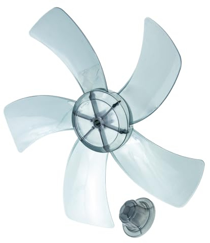 VILLCASE 1 Set Plastic Fan Blades Replacement 11 Inch for Standing Pedestal Table Fan Accessories Summer Use