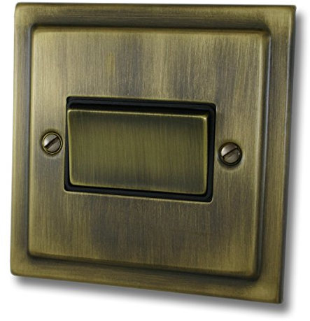 G&H Brassware TAB369 Victorian Antique Brass Fan Isolator Switch