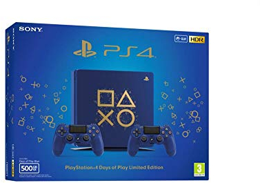 PlayStation, PS4 500 Go Edition Limitée Days of Play + 2ème Manette Edition Limitée Days of Play