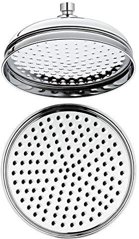 Milano Elizabeth Traditional 300mm Round Rainfall Shower Head - Chrome
