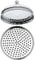 Milano Elizabeth Traditional 300mm Round Rainfall Shower Head - Chrome