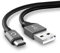 CELLONIC® USB Kabel 2m kompatibel mit GL.iNet GL-MT300N-V2 / GlocalMe G3, U2 Ladekabel Micro USB auf USB A 2.0 Datenkabel 2A grau PVC