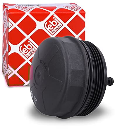 febi bilstein 108179 Ölfilterdeckel, 1 Stück, schwarz