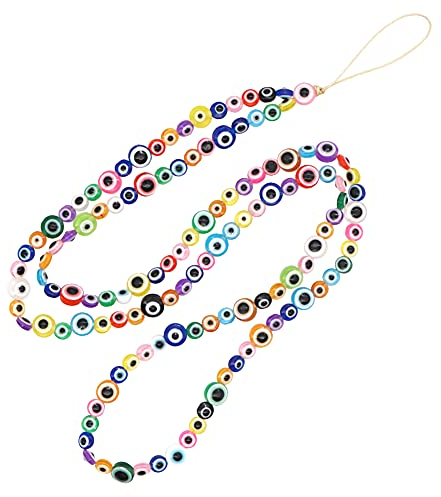 Herbests Universale Handykette Perlen Handyanhänger,Böhmen Stil Bunte Perlen Telefon Kette Schlüsselband, Kette, Necklace zum Umhängen Kompatibel mit meisten Smartphones iPhone 12 Samsung Galaxy