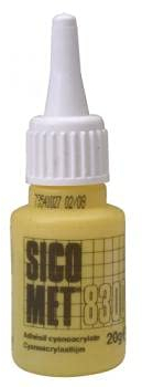 SICOMET OC 8300 Gummi-Klebstoff, 20 g