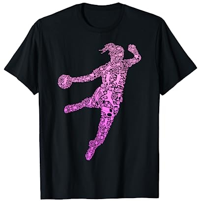 Handball Handballerin Handballspieler Mädchen Kinder Frauen T-Shirt