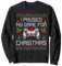 I Paused My Game For Christmas Controller Ugly Xmas Sweater Sweatshirt