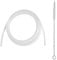Voiakiu Milk hose with cleaning brush clips, silicone replacement tube for automatic coffee machine, suitable for Ninova Jura Melitta Saeco Krups Severin