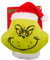 Fizz Creations The Grinch Christmas Dog Chew Toy Squeaky Pet Chew Christmas Toy Officially Licensed The Grinch Merchandise