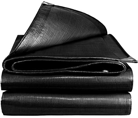Telone Occhiellato Impermeabile Telo di Protezione Pesante Antipioggia Copertura da Esterno,Antistrappo,Protezione Anti UV e Antipioggia in PE per Barca, Legno, Auto, Piscina,160 g/m²,2x3m