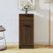 Homgoday Anrichte Küche Sideboard Wohnzimmer Anrichte Küche Anrichte Wohnzimmer Anrichte und Anrichte Küche Platzsparende Anrichte Eiche Braun 30 x 30 x 70 cm aus mehrschichtigem Holz