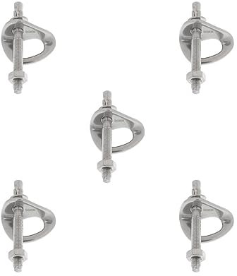 5 set 30KN Rock Climbing Caving Anchor Bolt Hanger Nut Expansion Set Screw Piton