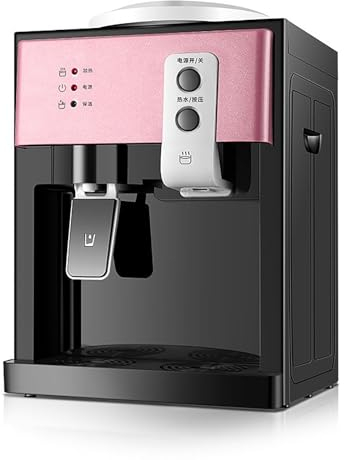 LHIUGE Hot & Cold Water Cooler Dispenser with 3 Temperature Settings (46-59℉) - Ideal for Home Office Coffee Tea Bar Dormitory desktop small household water dispenser A