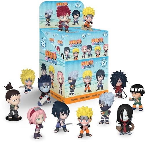 Funko Mystery Mini - Naruto - 1 Of 12 To Collect - Styles Vary- Figura in Vinile da Collezione - Idea Regalo - Merchandising Ufficiale - Giocattoli per Bambini e Adulti - Anime Fans e Display