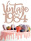 1 Stück Vintage 1984 Tortendeko Vierzig Awesome Since 1984 Kuchen Deko Happy 40 Fabulous 1984 Cake Topper für 40th Geburtstag Hochzeit Jahrestag Party Torten Dekorationen Rosegold