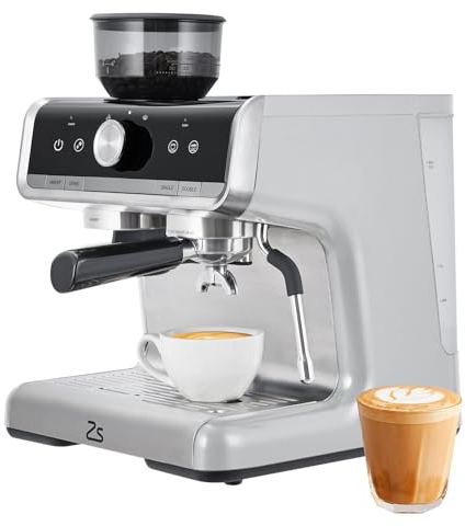 Espresso Maker 20 Bar Pressure,Barista Kit, for Latte, Cappuccino, and Macchiato,2.8L Water Tank,Stainless Steel Espresso Maker