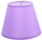 Alipis Paralume Di Stoffa Sostituzione Lampadario Lampada Da Comodino Sostituzione Paralume In Tessuto Per Lampada Da Parete E27 Decorazione Della Casa Della Fattoria Viola（17 * 17 * 12.5）