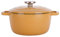 Cosy & Trendy Cocotte en Fonte émaillée Fontestic, amber gold, 2.7 l, D20 cm