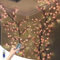 Arbre Lumineux LED, Arbres Guirlande Lumineuse, Guirlande fleur lumineuse, Lampe murale fleurs de cerisier avec télécommande et 8 modes d'éclairage pour intérieur, mariage décoration (1.8M+96LEDS)