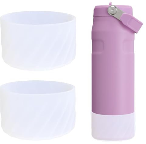 Dreamfocus 2PCS Silicone Boot for Stanley IceFlow Aerolight Fast Flow and Flip Straw 2.0 Water Bottle 24 oz