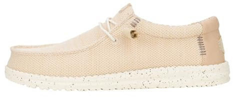 HEYDUDE - Wally Stretch Sox, Men Slip-On shoes, Irish Cream/Egret, M7