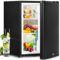 Smad 12v＆240v Fridge,53L 2 Way Fridge for Campervan,Lockable,Camping,0 dB no noise for Caravan,Motorhome,Van,RV,Reversible Door,0-10℃.