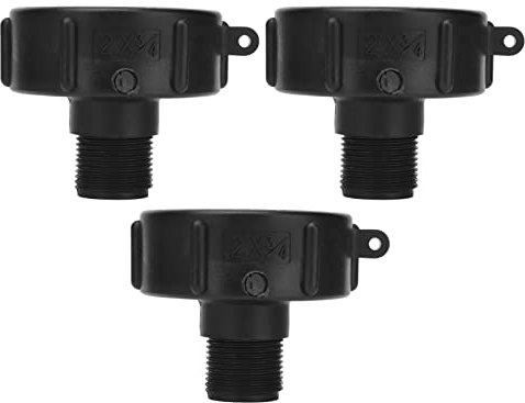 IBC Drain -Adapter, G3 4 Wasserhahnanschluss ABS -Material für Industrieventilanpassung S60 Aber aber (S60-2 NPS)
