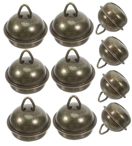 DECHOUS 20 Kleiner Glöckchen aus Eisen für Hundehalsbänder, Gold