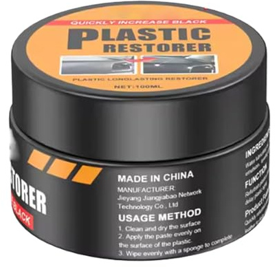 Generisch Auto Innencreme Kunststoffreiniger, Neu Auto-Leder-Reparaturset,Kunststoffpflege Außen,Autokunststoffkratzer Entfernen,Autopflegecreme Für Kunststoffteile50 Ml