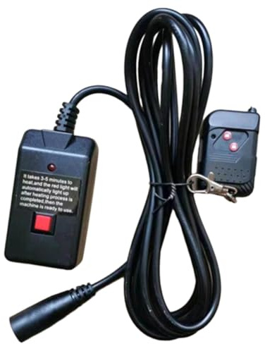 Cenei Smoke Fog Machine Wired Remote Control Remote Controller Receiver for 400W 900W 1500W Stage Effects Fogger