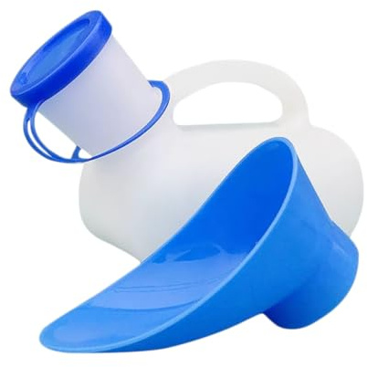 Urinalflasche mit Deckel 1000ml Pe, für Frauen und Männer